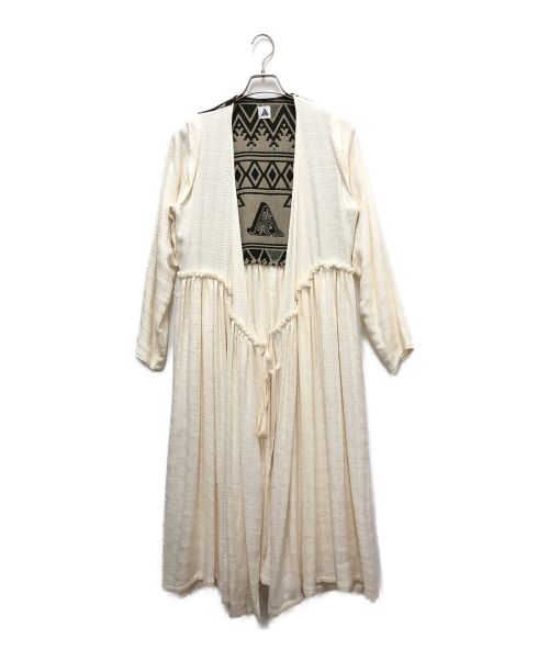 YuumiARIA（ユウミアリア）YuumiARIA (ユウミアリア) ガウンコート ベージュ サイズ:Freeの古着・服飾アイテム