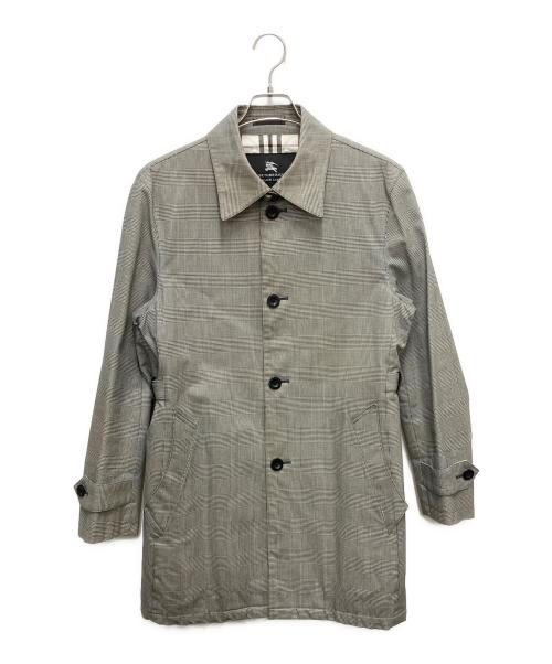 BURBERRY BLACK LABEL（バーバリーブラックレーベル）BURBERRY BLACK LABEL (バーバリーブラックレーベル) ステンカラーコート グレー サイズ:SIZE Mの古着・服飾アイテム