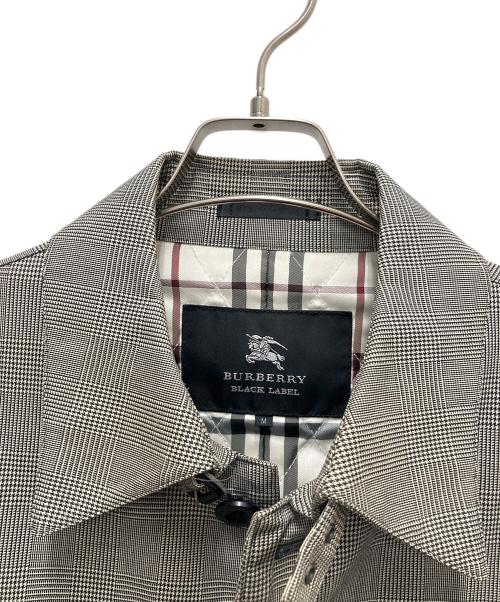 BURBERRY BLACK LABEL（バーバリーブラックレーベル）BURBERRY BLACK LABEL (バーバリーブラックレーベル) ステンカラーコート グレー サイズ:SIZE Mの古着・服飾アイテム