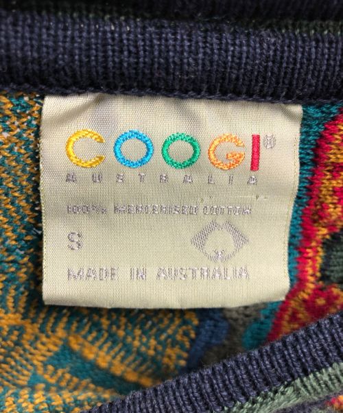 Coogi（クージー）coogi (クージー) 3Dニット マルチカラー サイズ:SIZE Sの古着・服飾アイテム