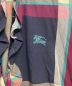 中古・古着 BURBERRY BLUE LABEL (バーバリーブルーレーベル) フリルシャツワンピース マルチカラー サイズ:SIZE 36：7000円