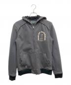 HARLEY-DAVIDSONハーレーダビッドソン）の古着「ライディングスウェットパーカー」｜グレー