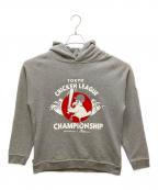 OLD SUMMER×Pantoviscoオールド サマー×）の古着「プルオーバーパーカー」｜グレー