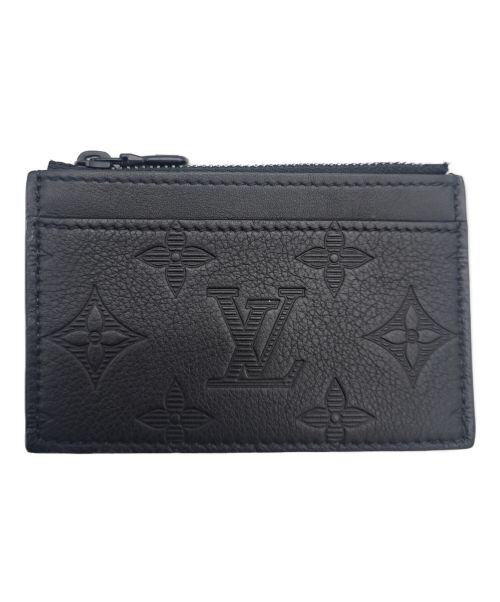 LOUIS VUITTON（ルイ ヴィトン）LOUIS VUITTON (ルイ ヴィトン) カードケース　コンパクト コインカード・ホルダー ブラックの古着・服飾アイテム