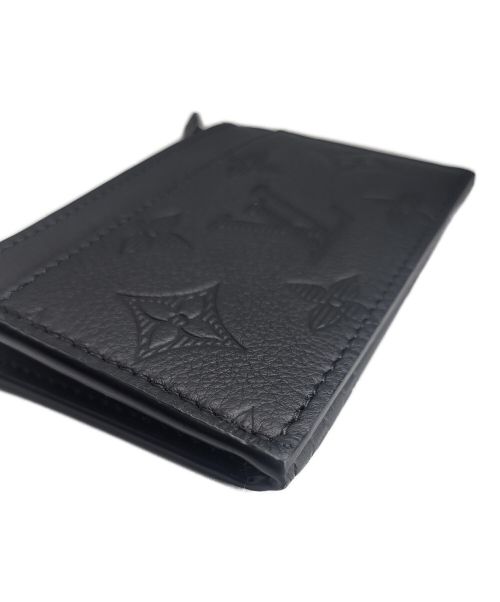 LOUIS VUITTON（ルイ ヴィトン）LOUIS VUITTON (ルイ ヴィトン) カードケース　コンパクト コインカード・ホルダー ブラックの古着・服飾アイテム