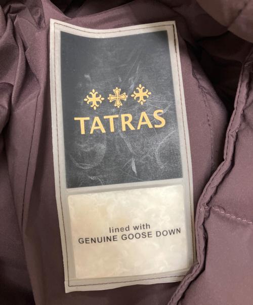 TATRAS（タトラス）TATRAS (タトラス) アゴーニャ/ベルト付ロングダウンコート ブラウン サイズ:2の古着・服飾アイテム