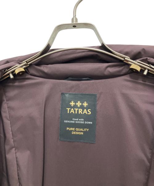 TATRAS（タトラス）TATRAS (タトラス) アゴーニャ/ベルト付ロングダウンコート ブラウン サイズ:2の古着・服飾アイテム