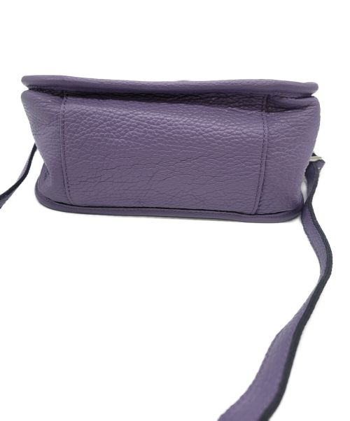 ALLAND（オルランド）ALLAND (オルランド) ハンドバッグ パープルの古着・服飾アイテム