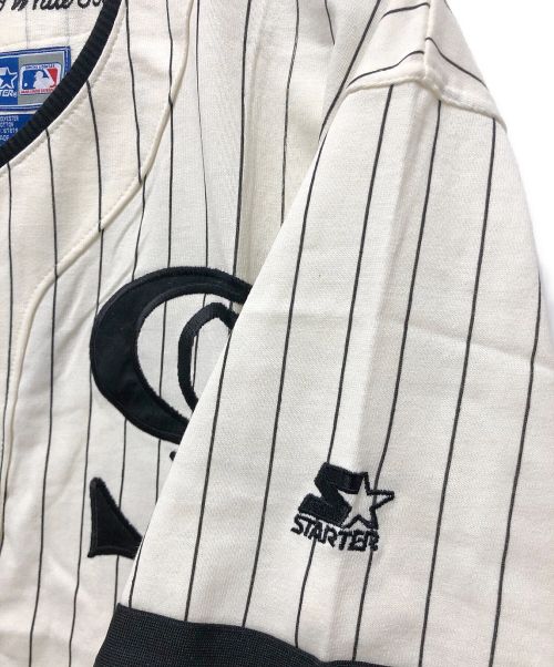 STARTER（スターター）STARTER (スターター) ゲームシャツ ホワイト サイズ:SIZE Lの古着・服飾アイテム