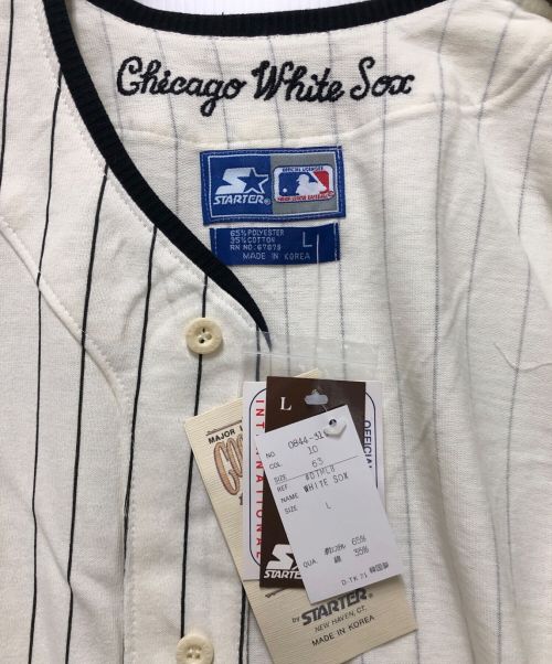 STARTER（スターター）STARTER (スターター) ゲームシャツ ホワイト サイズ:SIZE Lの古着・服飾アイテム