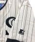中古・古着 STARTER (スターター) ゲームシャツ ホワイト サイズ:SIZE L：3000円