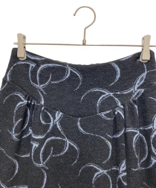 AKANE UTSUNOMIYA（アカネウツノミヤ）AKANE UTSUNOMIYA (アカネウツノミヤ) Ron Herman (ロンハーマン) ロングスカート グレー×ブルー サイズ:38の古着・服飾アイテム