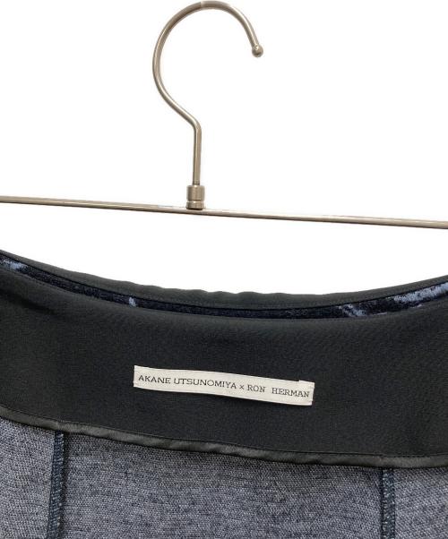 AKANE UTSUNOMIYA（アカネウツノミヤ）AKANE UTSUNOMIYA (アカネウツノミヤ) Ron Herman (ロンハーマン) ロングスカート グレー×ブルー サイズ:38の古着・服飾アイテム