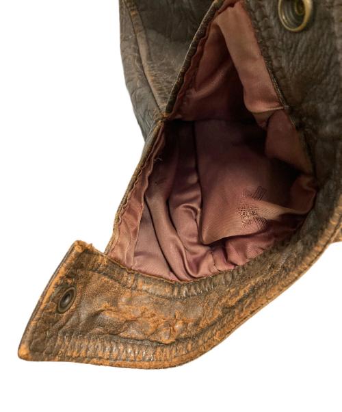 HARLEY-DAVIDSON（ハーレーダビッドソン）HARLEY-DAVIDSON (ハーレーダビッドソン) レザーフライトジャケット ブラウン サイズ:Mの古着・服飾アイテム