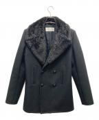 Saint Laurent Parisサンローランパリ）の古着「ヌートリアファーコート」｜ブラック