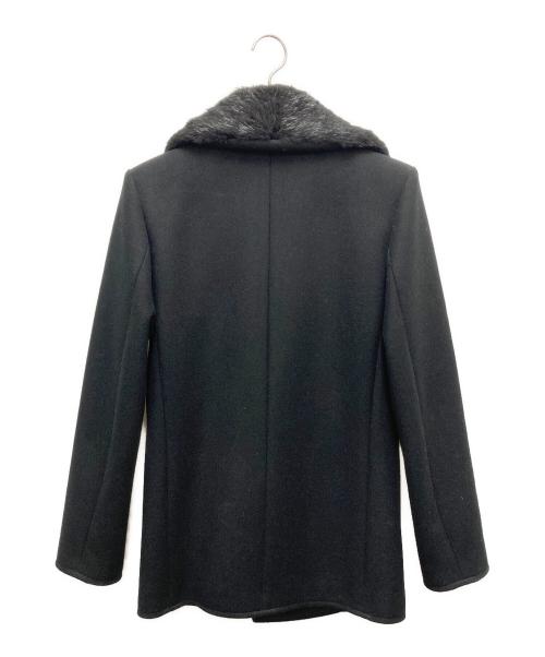 Saint Laurent Paris（サンローランパリ）Saint Laurent Paris (サンローランパリ) ヌートリアファーコート ブラック サイズ:SIZE 46の古着・服飾アイテム