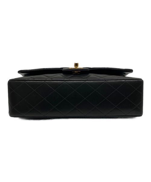 CHANEL（シャネル）CHANEL (シャネル) Wフラップチェーンショルダーバッグ 25 ブラック サイズ:25の古着・服飾アイテム
