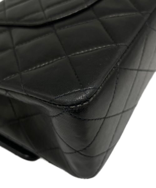 CHANEL（シャネル）CHANEL (シャネル) Wフラップチェーンショルダーバッグ 25 ブラック サイズ:25の古着・服飾アイテム