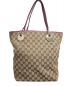 GUCCI (グッチ) トートバッグ ベージュ×ピンク：20000円