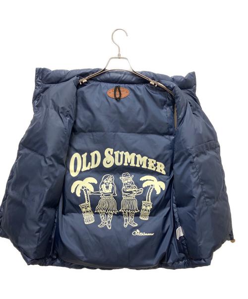 OLD SUMMER（オールド サマー）OLD SUMMER (オールド サマー) NANGA (ナンガ) ダウンベスト ネイビー サイズ:XLの古着・服飾アイテム