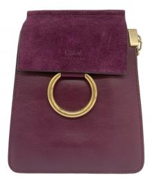 Chloe（クロエ）の古着「フェイブレスレットクロスボディバッグ」｜パープル