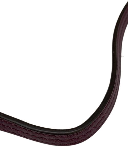 Chloe（クロエ）Chloe (クロエ) フェイブレスレットクロスボディバッグ パープルの古着・服飾アイテム