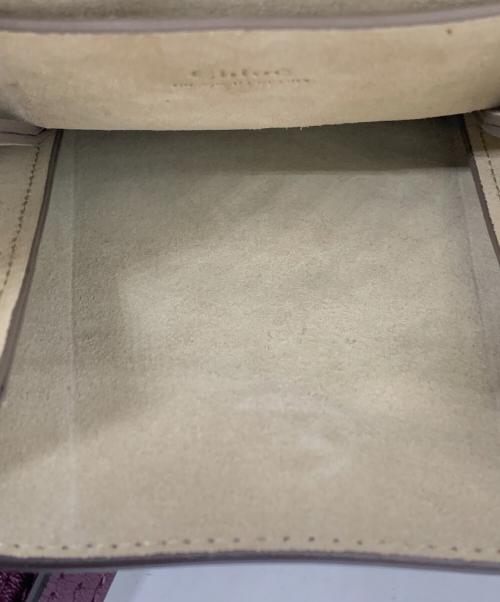 Chloe（クロエ）Chloe (クロエ) フェイブレスレットクロスボディバッグ パープルの古着・服飾アイテム