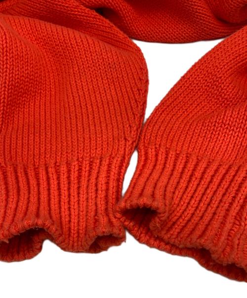 ebure（エブール）ebure (エブール) Ron Herman (ロンハーマン) Vネックニット オレンジ サイズ:FREEの古着・服飾アイテム