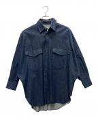 UNION LAUNCH×Ron Hermanユニオンランチ×ロンハーマン）の古着「ドルマンデニムシャツ」｜インディゴ