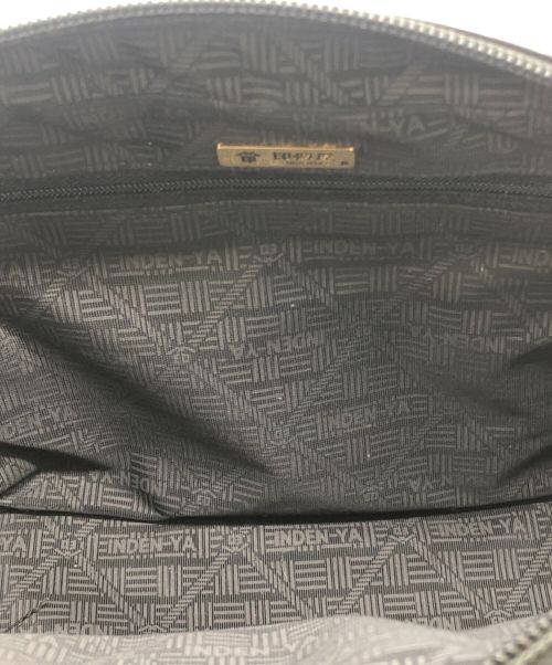 印傳屋（インデンヤ）印傳屋 (インデンヤ) ミニボストンバッグ ブラックの古着・服飾アイテム