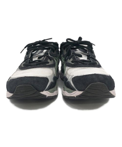 asics（アシックス）asics (アシックス) asics スポーツスタイル ゲル NYC/GEL-NYC ホワイト×ブラック×グリーン サイズ:SIZE 27.5cmの古着・服飾アイテム