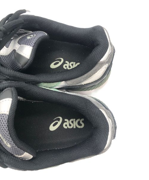 asics（アシックス）asics (アシックス) asics スポーツスタイル ゲル NYC/GEL-NYC ホワイト×ブラック×グリーン サイズ:SIZE 27.5cmの古着・服飾アイテム