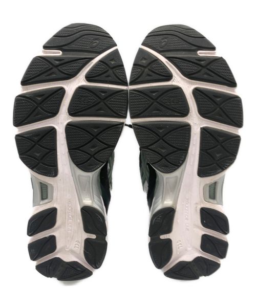 asics（アシックス）asics (アシックス) asics スポーツスタイル ゲル NYC/GEL-NYC ホワイト×ブラック×グリーン サイズ:SIZE 27.5cmの古着・服飾アイテム