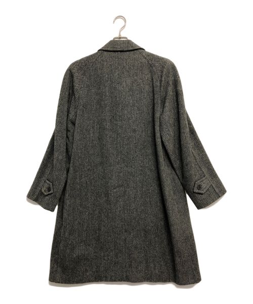 Burberry's（バーバリーズ）Burberry's (バーバリーズ) IRISH TWEED (アイリッシュツイード) ウールロングコート グレー サイズ:不明の古着・服飾アイテム