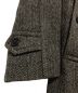 中古・古着 Burberry's (バーバリーズ) IRISH TWEED (アイリッシュツイード) ウールロングコート グレー サイズ:不明：35000円