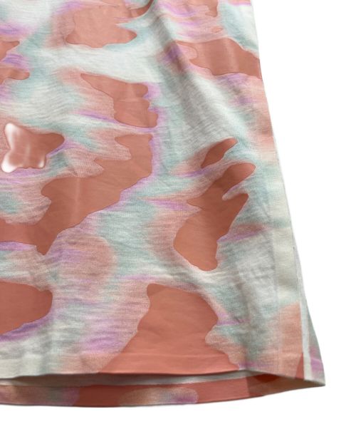 BALENCIAGA（バレンシアガ）BALENCIAGA (バレンシアガ) ノースリーブカットソー ホワイト×ピンク サイズ:SIZE Sの古着・服飾アイテム