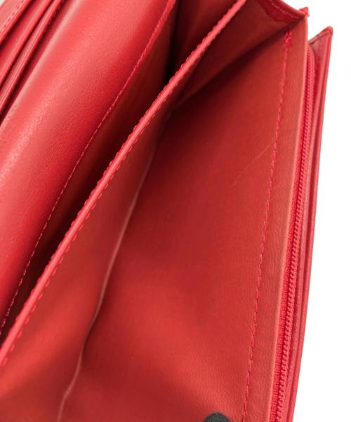 GHERARDINI（ゲラルディーニ）GHERARDINI (ゲラルディーニ) 長財布 レッドの古着・服飾アイテム