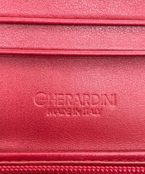 GHERARDINI（ゲラルディーニ）GHERARDINI (ゲラルディーニ) 長財布 レッドの古着・服飾アイテム
