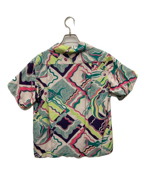 Sun Surf（サンサーフ）Sun Surf (サンサーフ) アロハシャツ アイボリー×グリーン サイズ:XS(13‐13 1/2)の古着・服飾アイテム