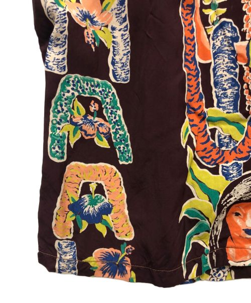 Sun Surf SPECIAL EDITION（サンサーフ・スペシャルエディション）Sun Surf SPECIAL EDITION SunSurf Special Edition(サンサーフ スペシャルエディション)／アロハシャツ／オープンカラーシャツ) ブラウン サイズ:SIZE Sの古着・服飾アイテム