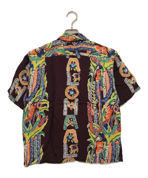 Sun Surf SPECIAL EDITION（サンサーフ・スペシャルエディション）Sun Surf SPECIAL EDITION SunSurf Special Edition(サンサーフ スペシャルエディション)／アロハシャツ／オープンカラーシャツ) ブラウン サイズ:SIZE Sの古着・服飾アイテム