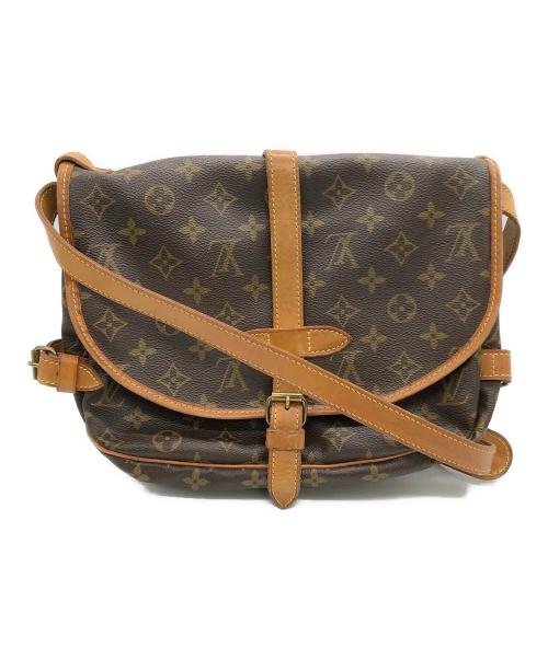 LOUIS VUITTON（ルイ ヴィトン）LOUIS VUITTON (ルイ ヴィトン) ショルダーバッグ　ソミュール30 ブラウン サイズ:30の古着・服飾アイテム