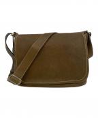 土屋鞄ツチヤカバン）の古着「ショルダーバッグ」｜ブラウン