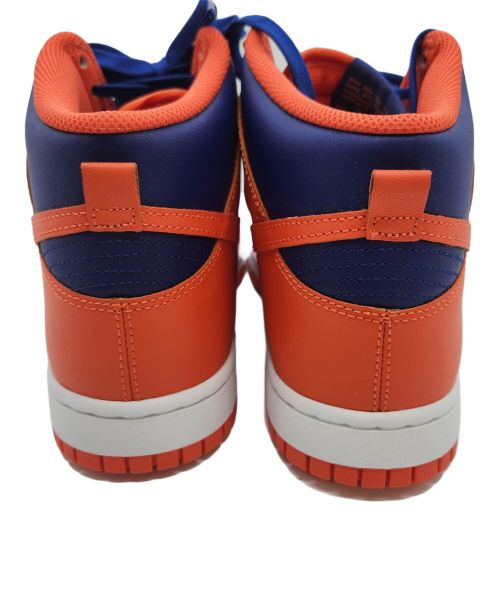 NIKE（ナイキ）NIKE (ナイキ) ハイカットスニーカー ブルー×オレンジ サイズ:27.5cmの古着・服飾アイテム