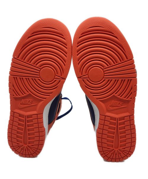 NIKE（ナイキ）NIKE (ナイキ) ハイカットスニーカー ブルー×オレンジ サイズ:27.5cmの古着・服飾アイテム