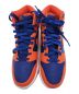 NIKE (ナイキ) ハイカットスニーカー ブルー×オレンジ サイズ:27.5cm：5000円