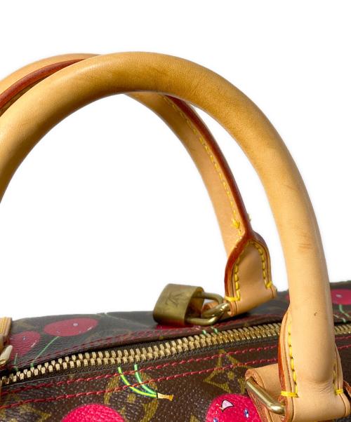 LOUIS VUITTON（ルイ ヴィトン）LOUIS VUITTON (ルイ ヴィトン) 村上隆 (ムラカミタカシ) Cherry keepall 45 （チェリー キーポル45） サイズ:45の古着・服飾アイテム