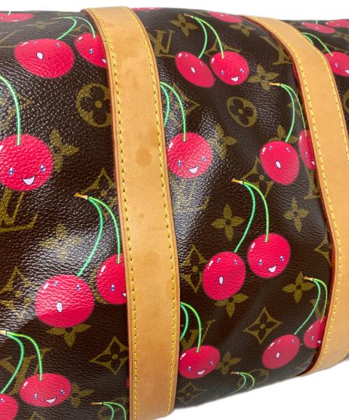 LOUIS VUITTON（ルイ ヴィトン）LOUIS VUITTON (ルイ ヴィトン) 村上隆 (ムラカミタカシ) Cherry keepall 45 （チェリー キーポル45） サイズ:45の古着・服飾アイテム