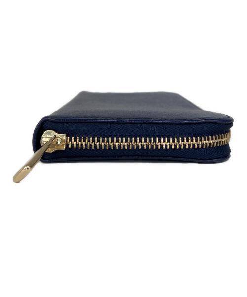 FURLA（フルラ）FURLA (フルラ) ラウンドジップウォレット ネイビーの古着・服飾アイテム