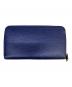 FURLA (フルラ) ラウンドジップウォレット ネイビー：7000円